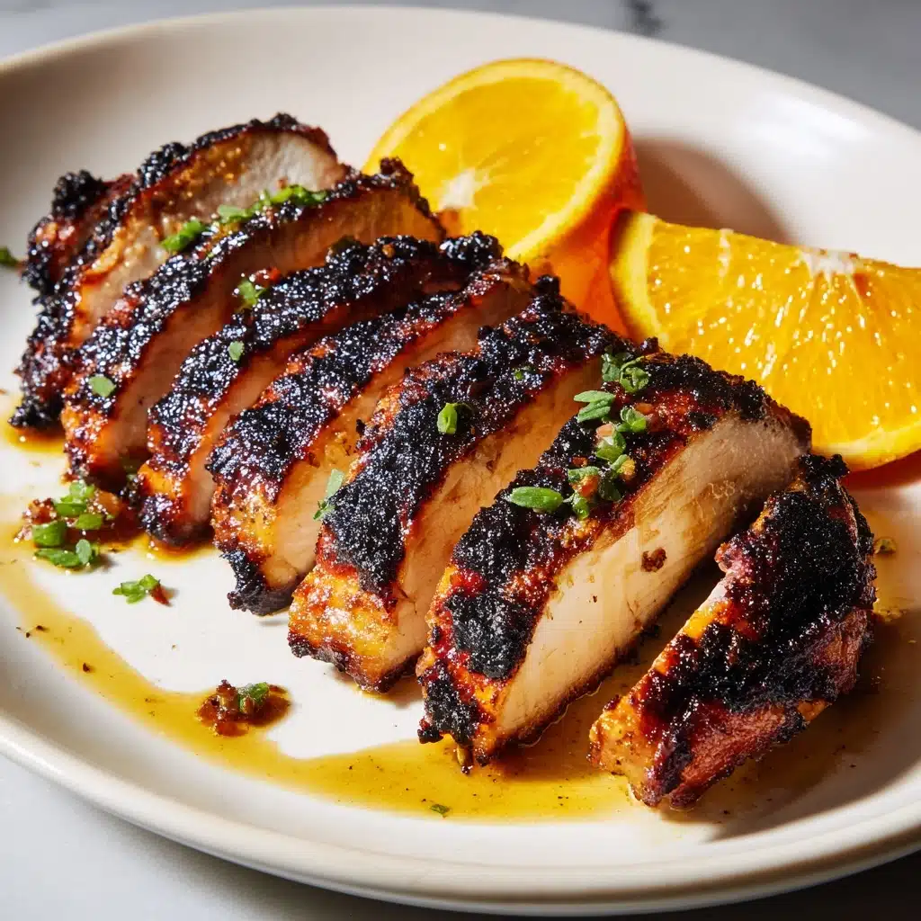 Grilled Orange Honey Chicken Recipe - Recipe Image