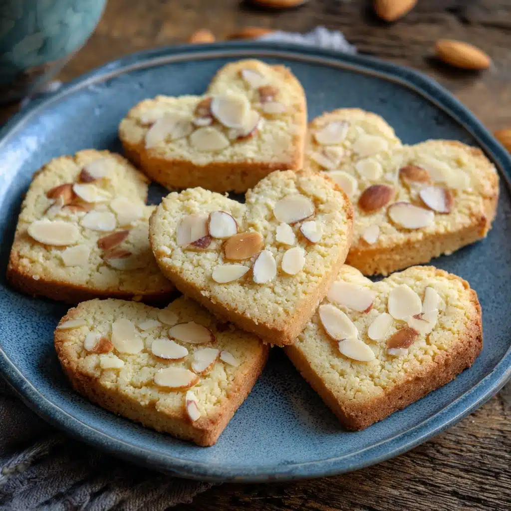 Almond Heart Cookies Recipe - Recipe Image