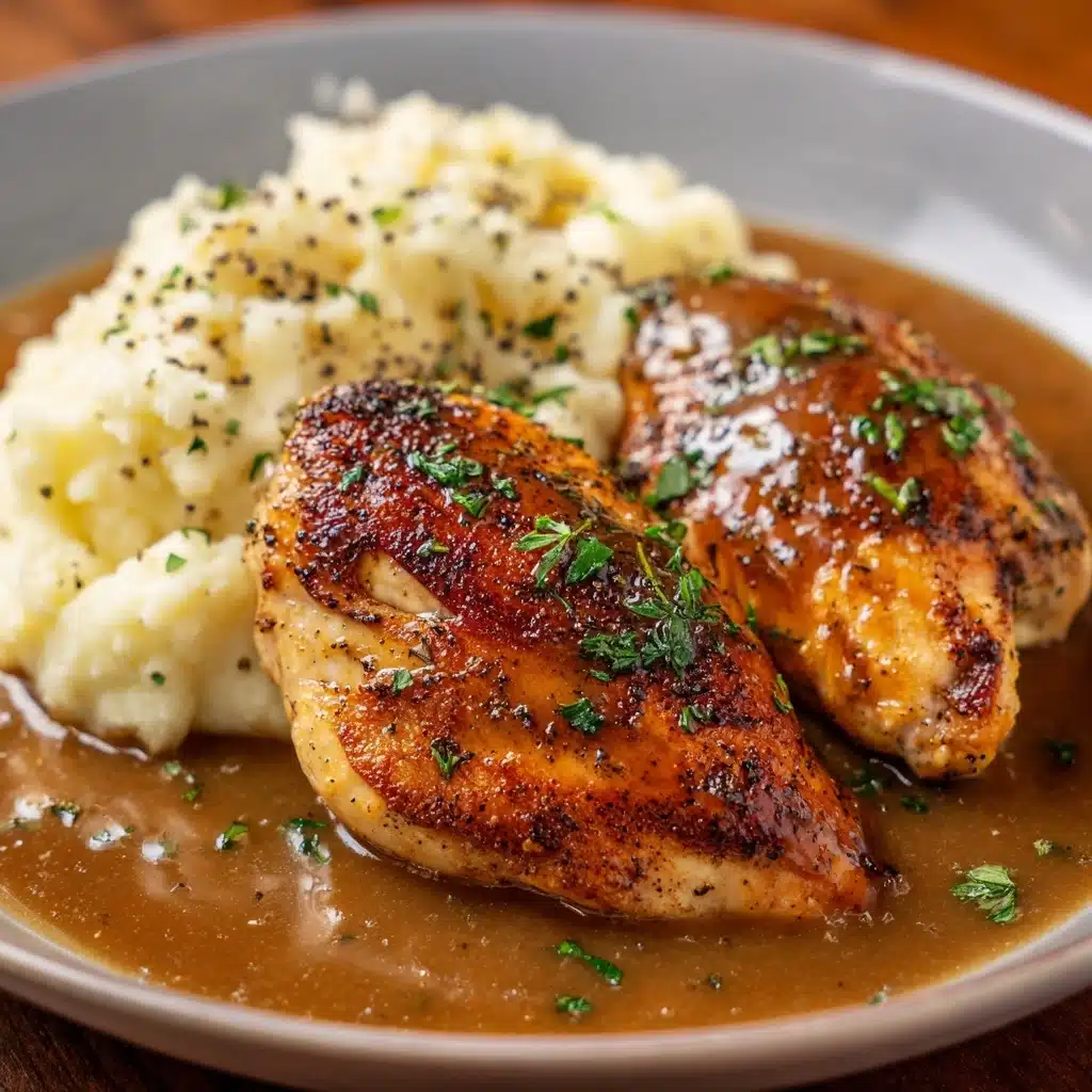 Easy Crock Pot Chicken and Gravy Recipe - Recipe Image