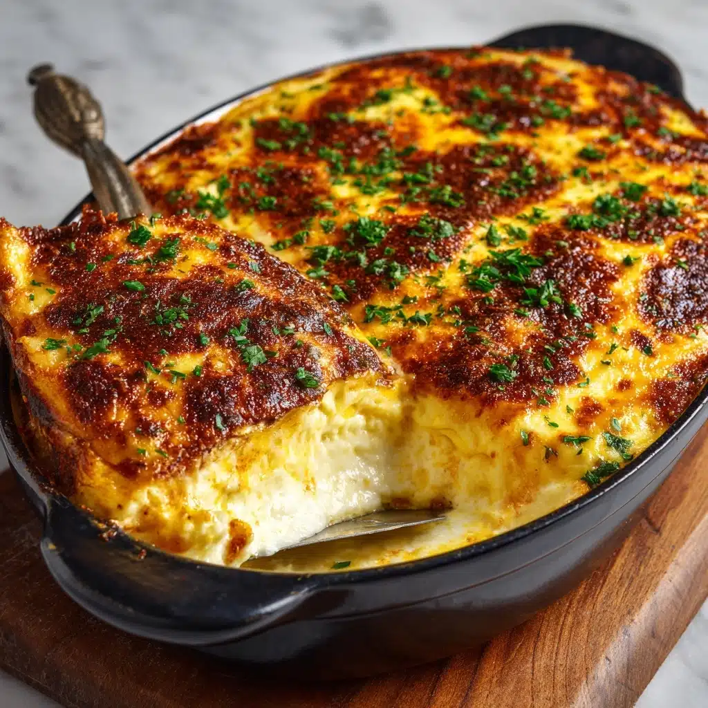 Roasted Cauliflower, Tomato, and Goat Cheese Casserole Recipe - Recipe Image