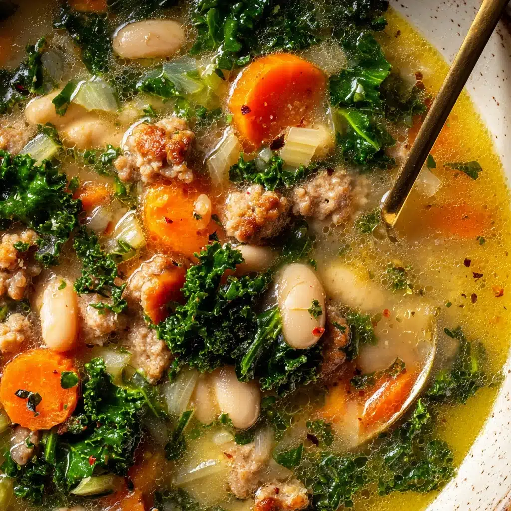 Italian Sausage Stew with White Beans Recipe - Recipe Image