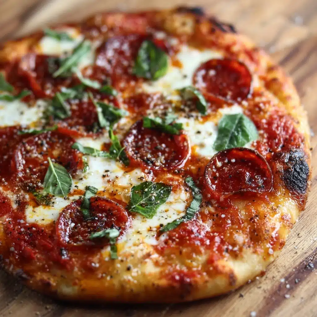 Goat Cheese and Soppressata Pizza Recipe - Recipe Image