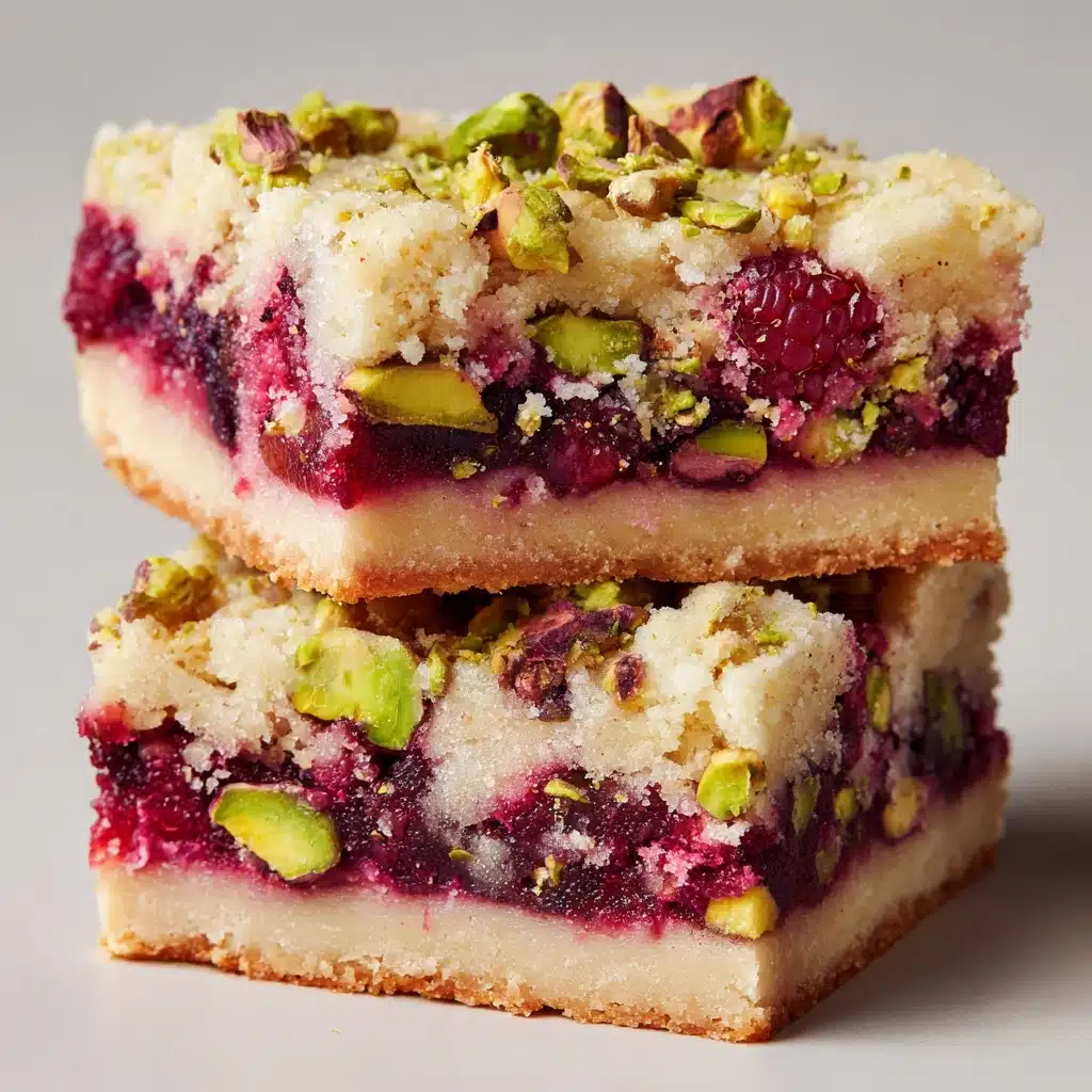 Pistachio Shortbread Bars Recipe - Recipe Image