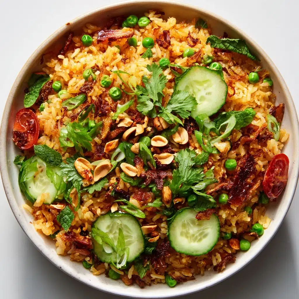 Satay Crispy Rice Salad Recipe - Recipe Image