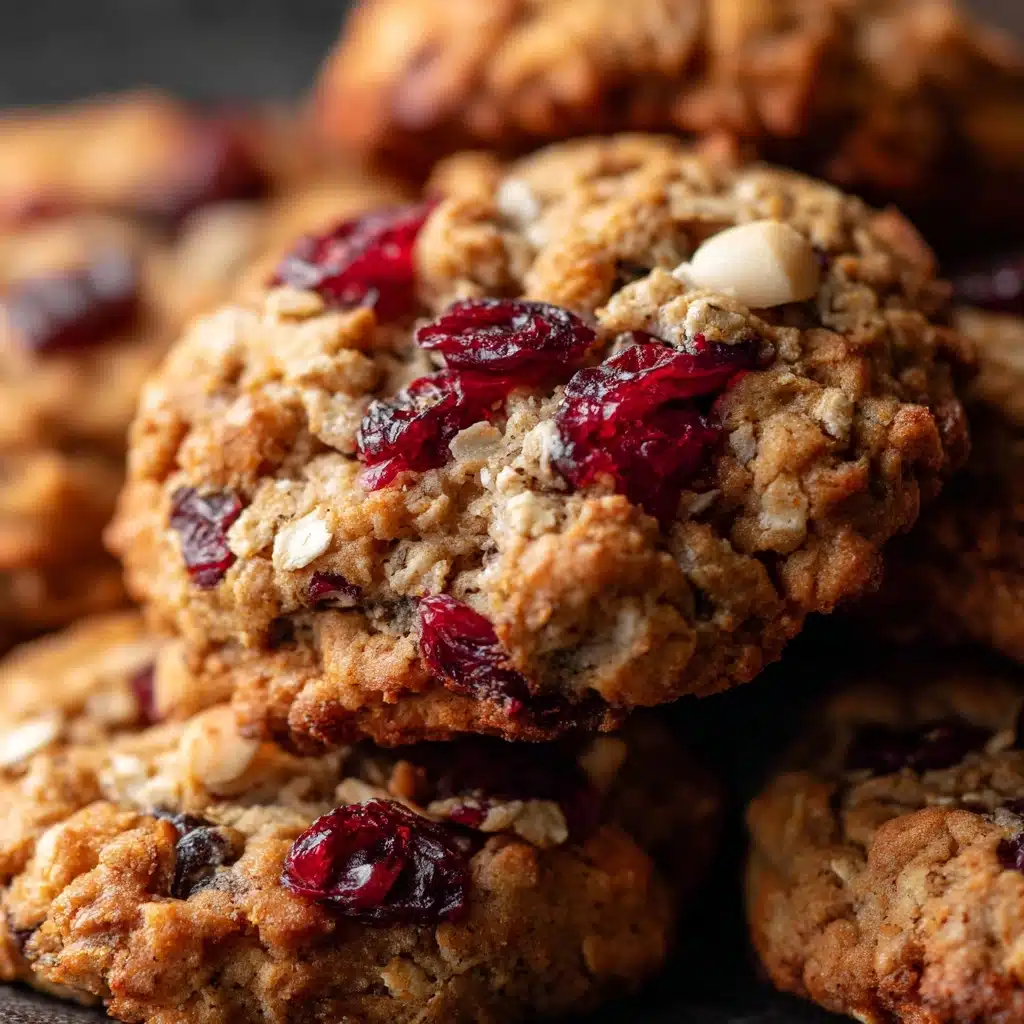 Gluten-Free Almond Flour Cookies with Cranberries and Maple Syrup Recipe - Recipe Image