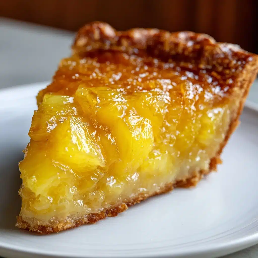 Southern Pineapple Pie Recipe - Recipe Image