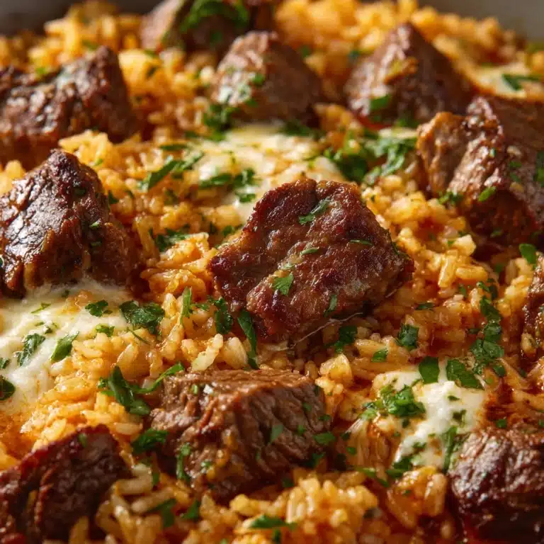Steak & Queso Rice Recipe