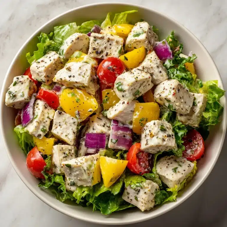 Italian Grinder Chicken Salad Recipe