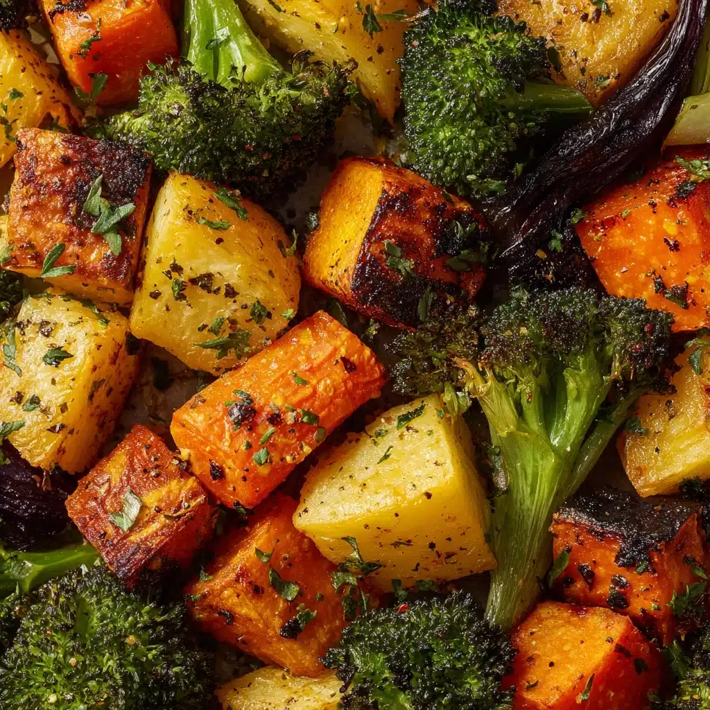 Lazy Roasted Vegetables Recipe