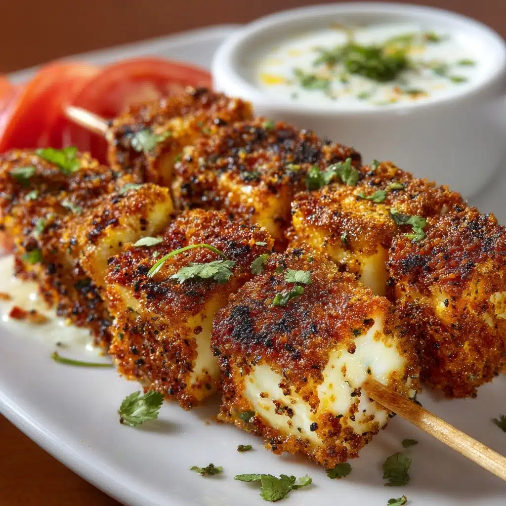 Breaded Chicken Skewers Recipe - Recipe Image