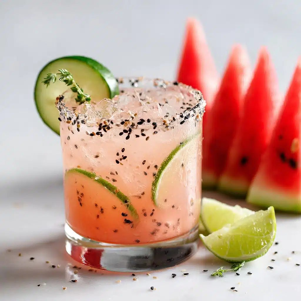 Skinny Watermelon Margarita Recipe - Recipe Image