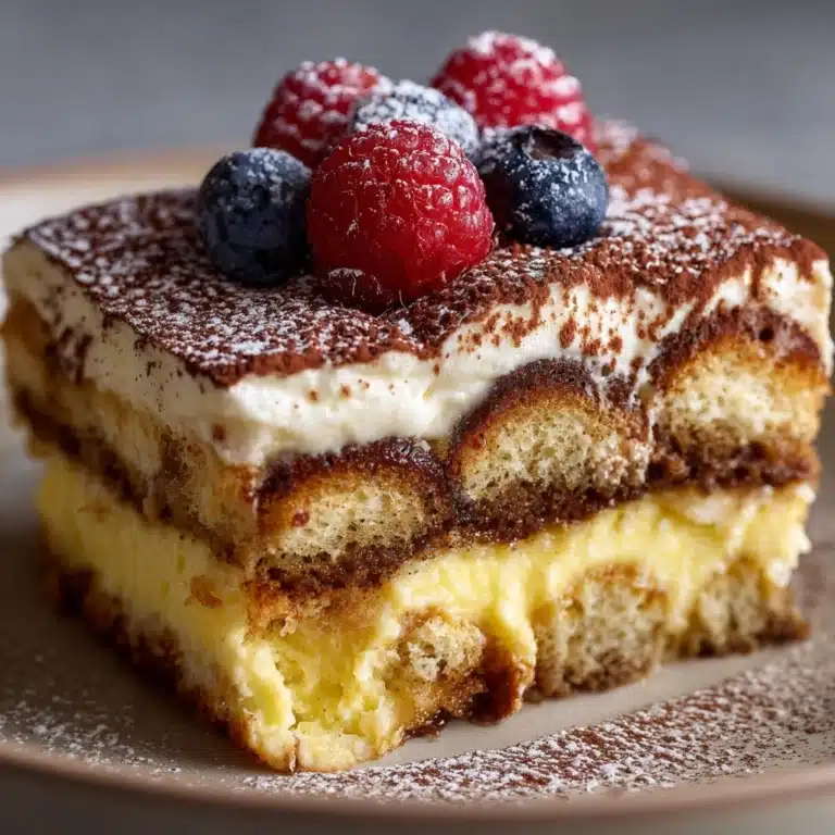 Millionaire’s Tiramisu Recipe
