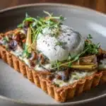 Artichoke and Mushroom Tart Recipe