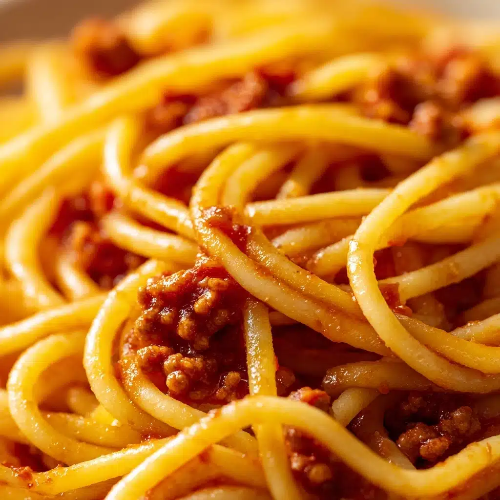 Old-Fashioned Spaghetti Recipe
