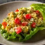 BLT Egg Salad Lettuce Wraps Recipe