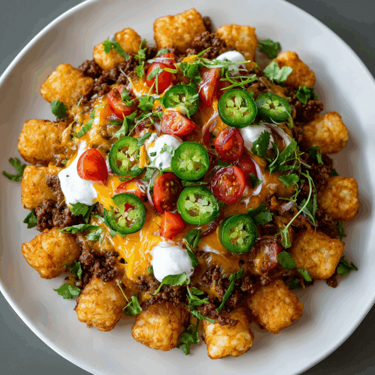 Tachos Tater Tot Nachos Recipe
