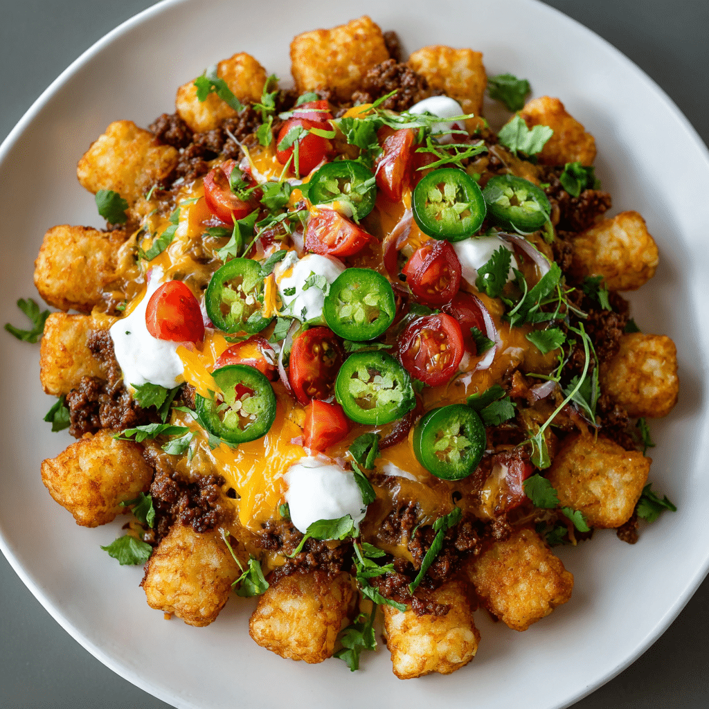 Tachos Tater Tot Nachos Recipe