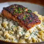 Tuscan Salmon and Mafaldine Pasta Recipe