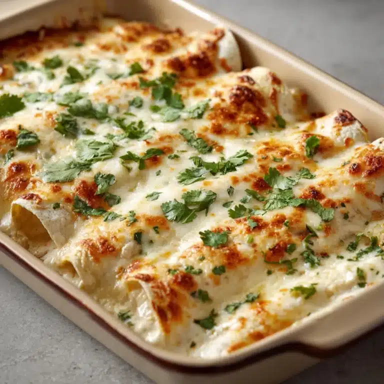 White Chicken Enchiladas Recipe