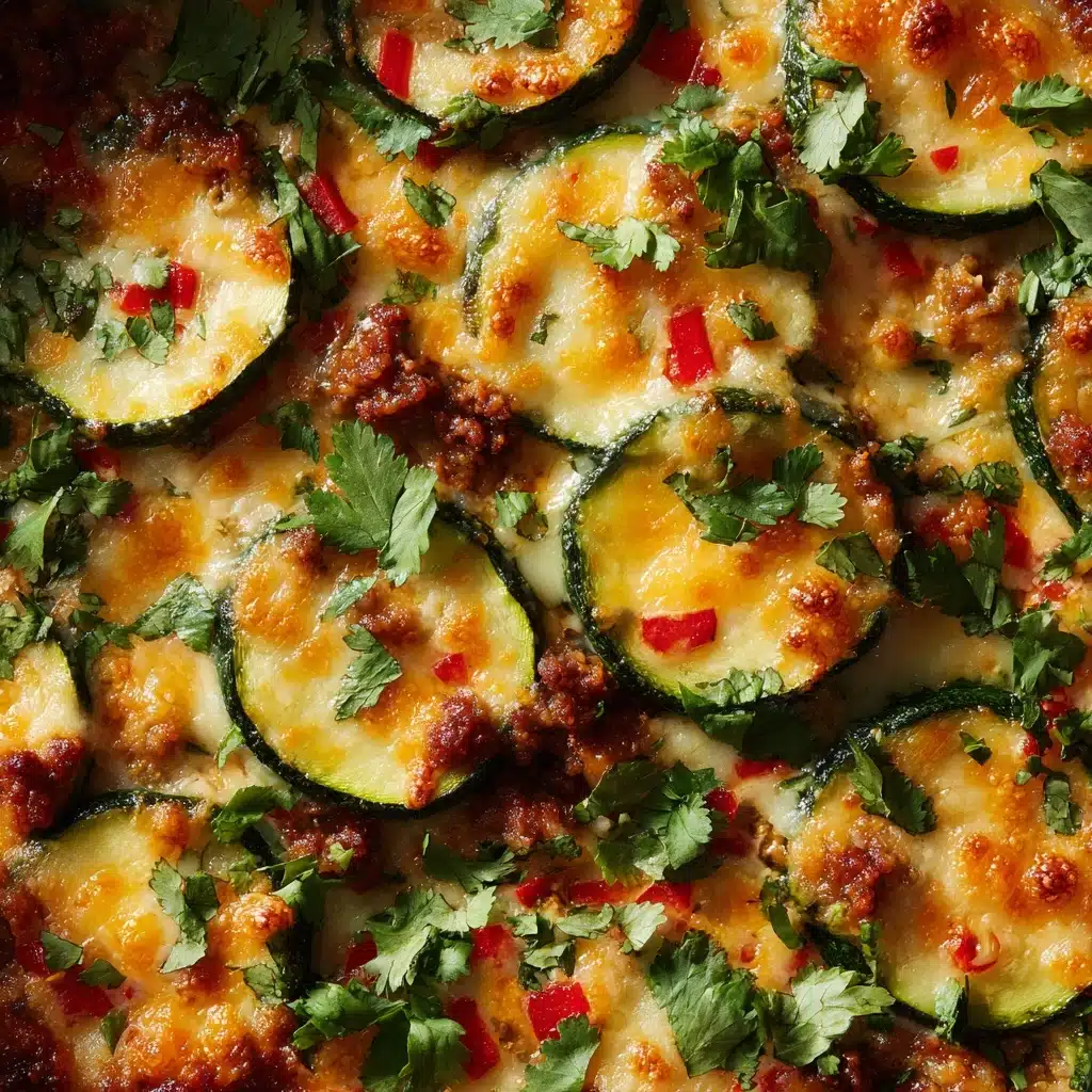One-Pan Taco Zucchini Skillet Recipe - Recipe Image