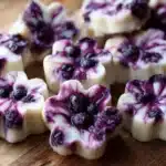 Blueberry Yogurt Swirl Dog Paw Treats Recipe