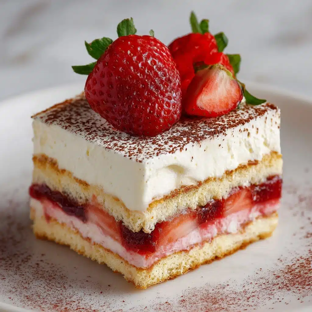 Strawberry Tiramisu Recipe - Recipe Image