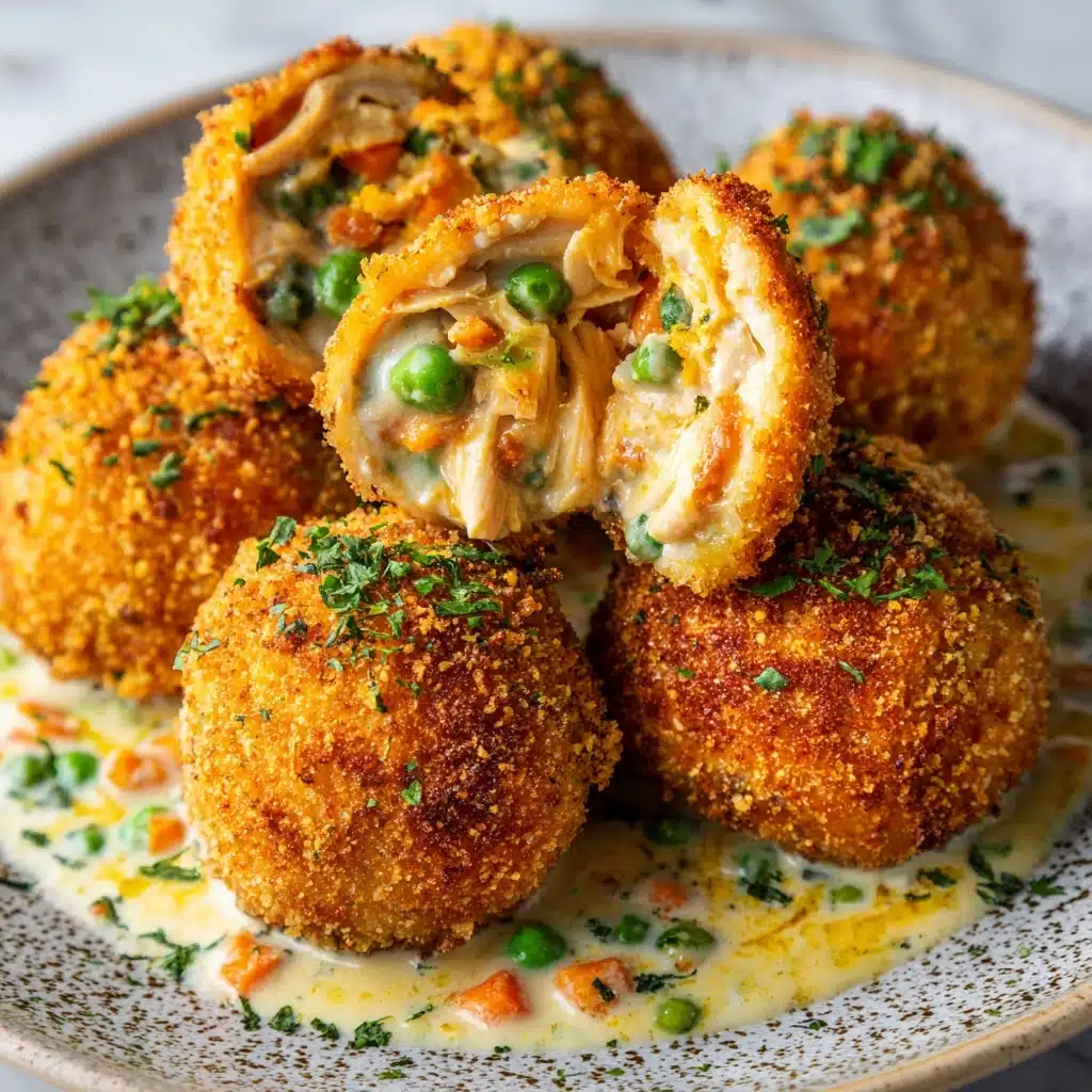 Chicken Pot Pie Croquettes Recipe - Recipe Image