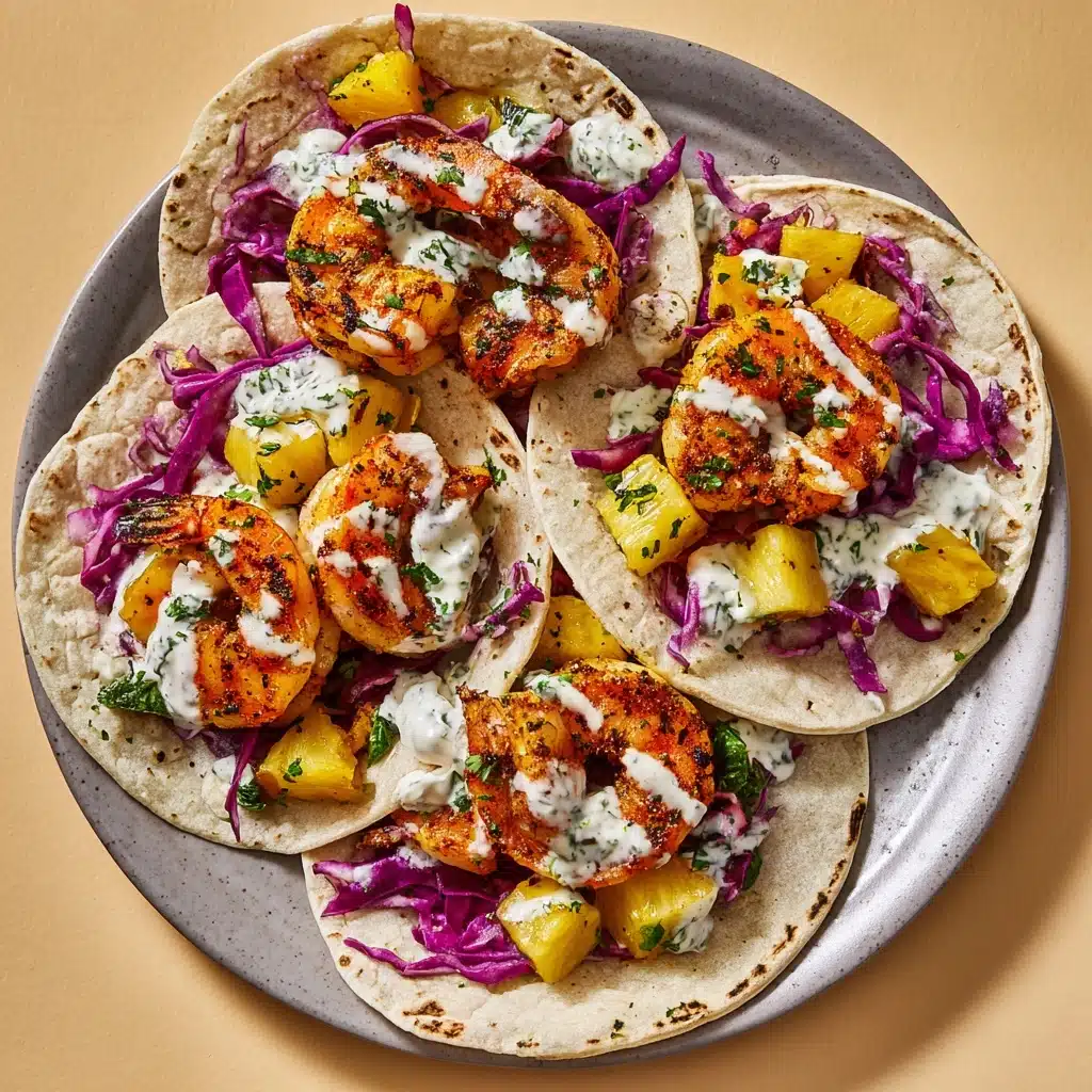 Shrimp Tacos with Pineapple Salsa Recipe - Recipe Image