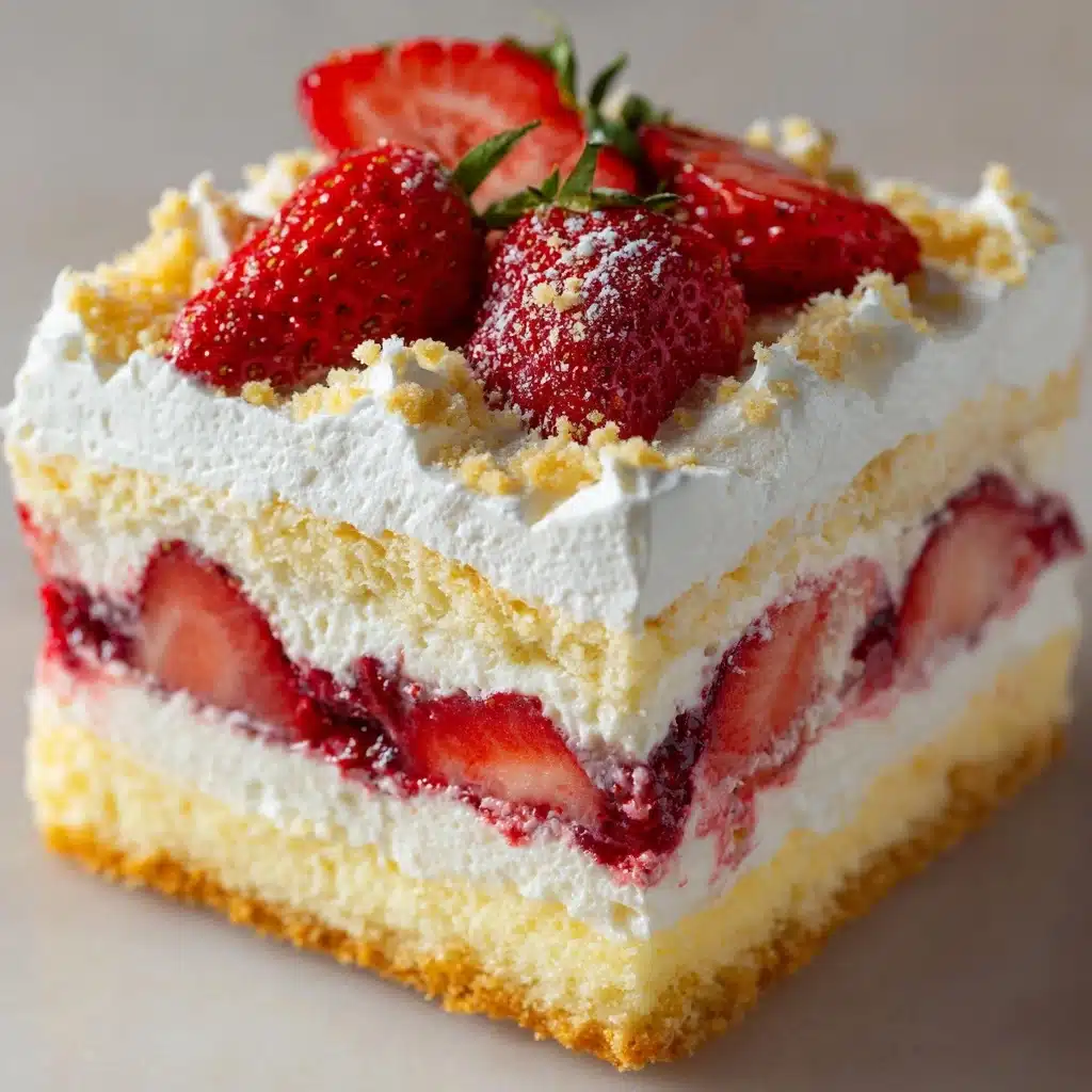 Strawberry Lasagna Recipe - Recipe Image