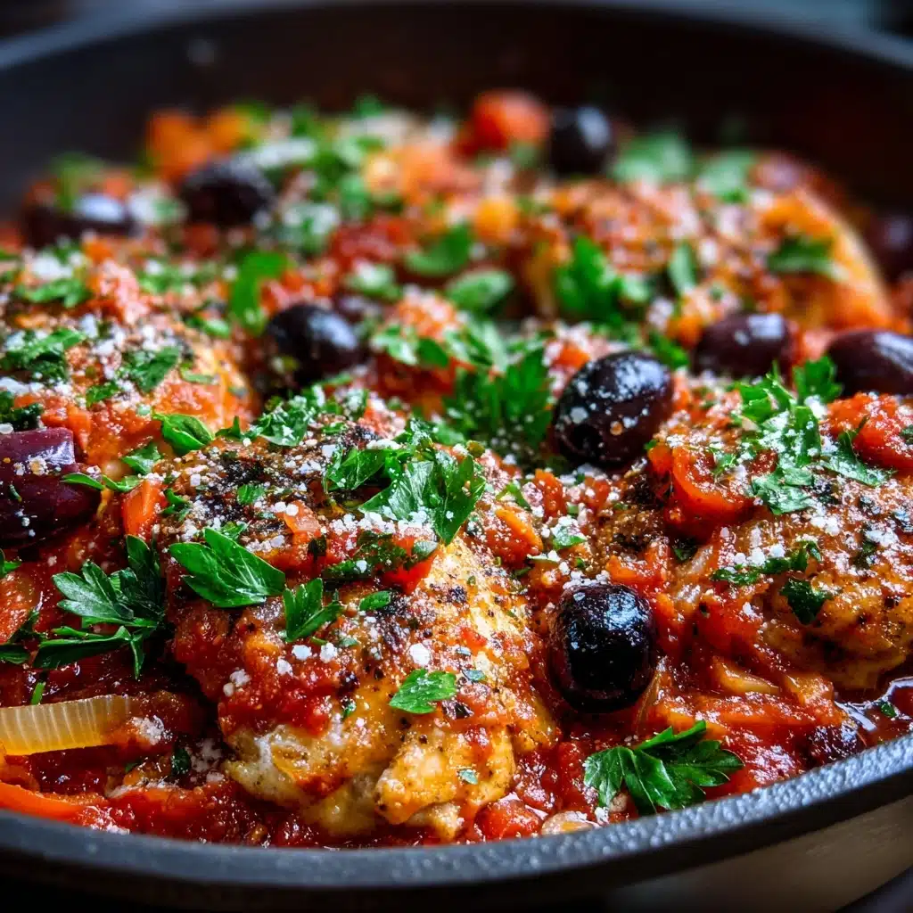 Chicken Puttanesca Recipe - Recipe Image
