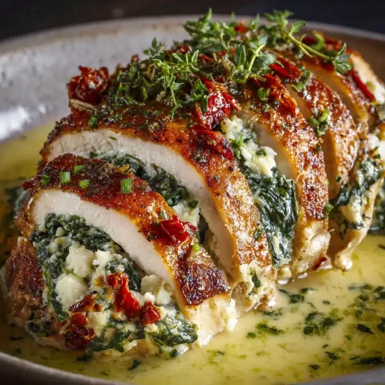 Spinach Stuffed Chicken Breast Recipe