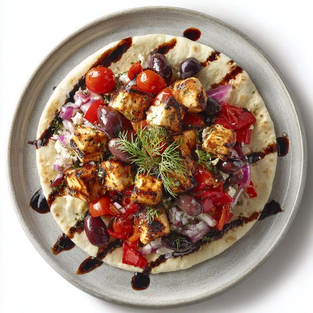 Greek Chicken Souvlaki with Tzatziki Recipe
