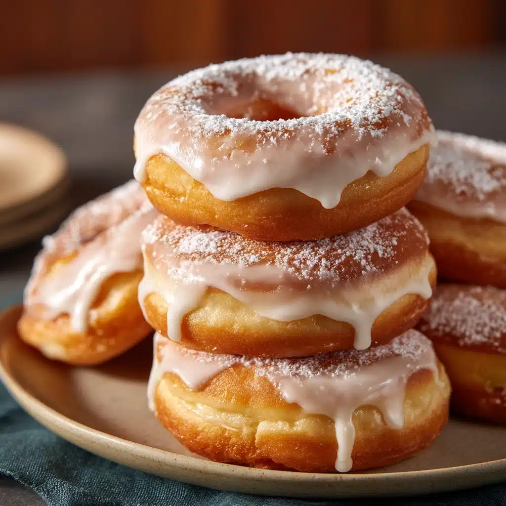 Condensed Milk & Cinnamon Doughnut Puffs Recipe
