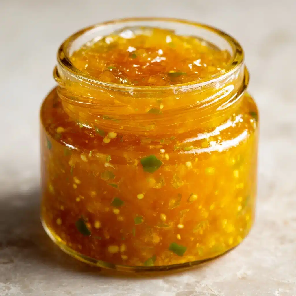Peach Jalapeño Jam Recipe - Recipe Image