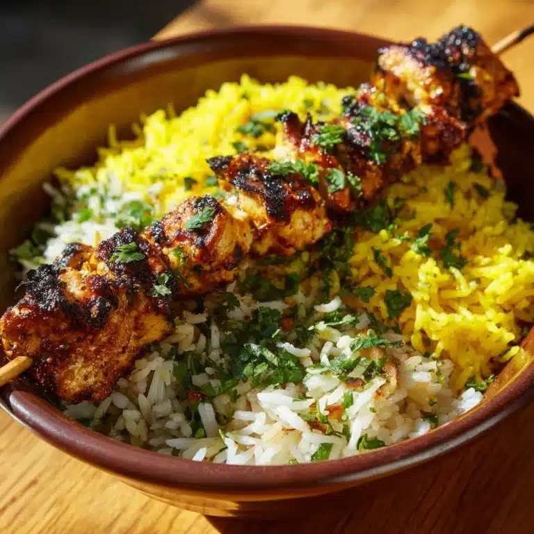 Cilantro Orange Chicken with Rice and Beans Recipe