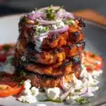 Chicken Shawarma Tower Baked in the Oven Recipe