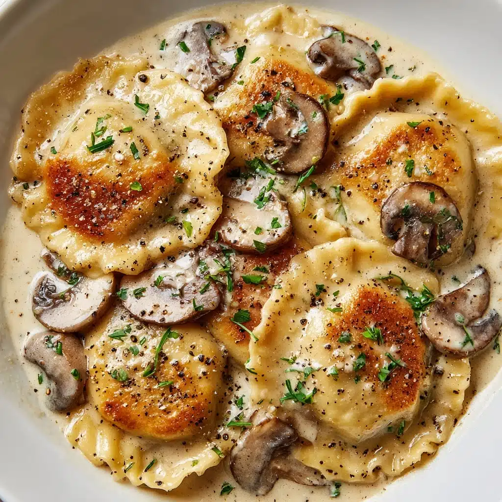 Creamy Chicken and Mushroom Bake Recipe - Recipe Image