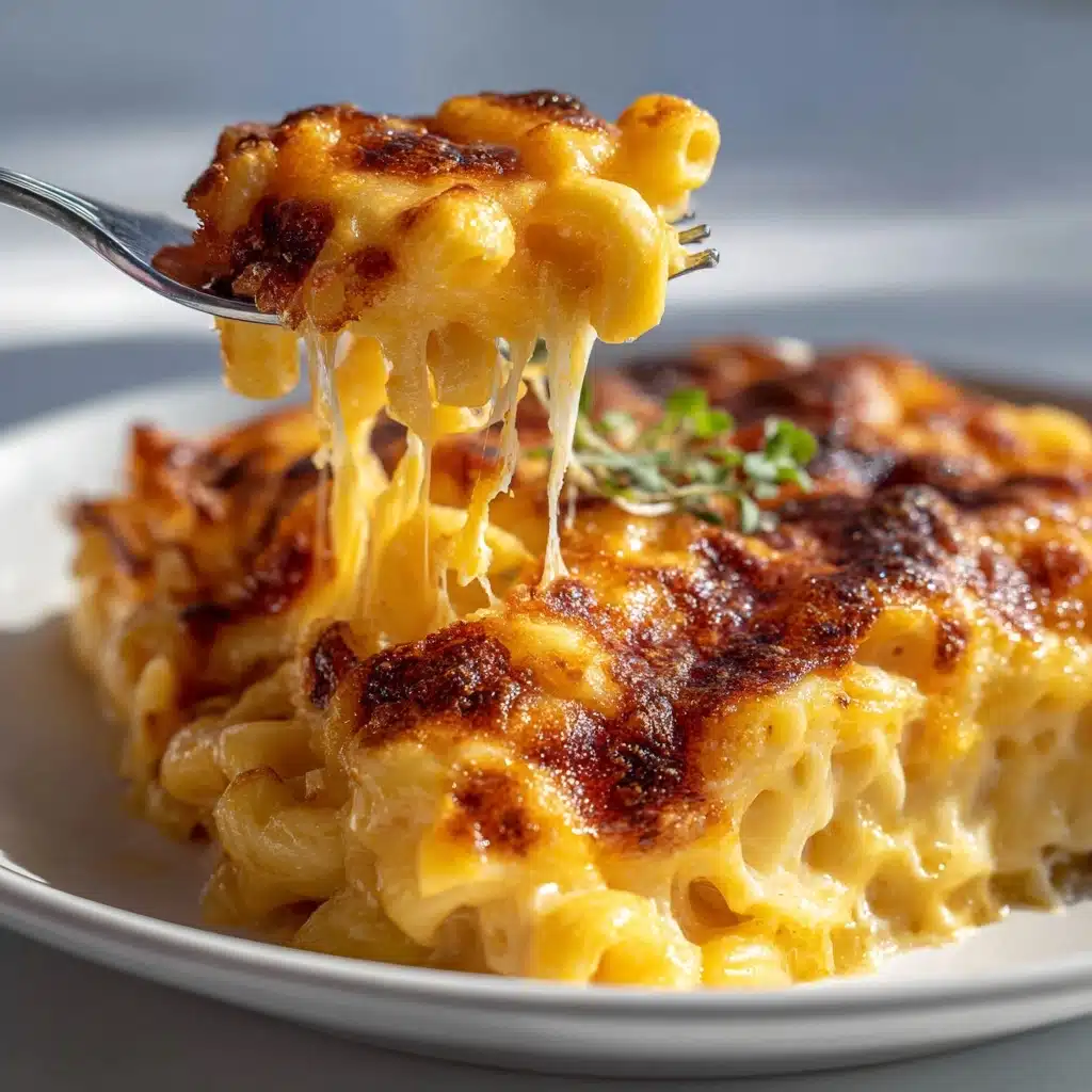 Best Southern Baked Mac and Cheese Recipe - Recipe Image