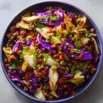 Healthy Ground Beef Cabbage Stir-Fry Recipe