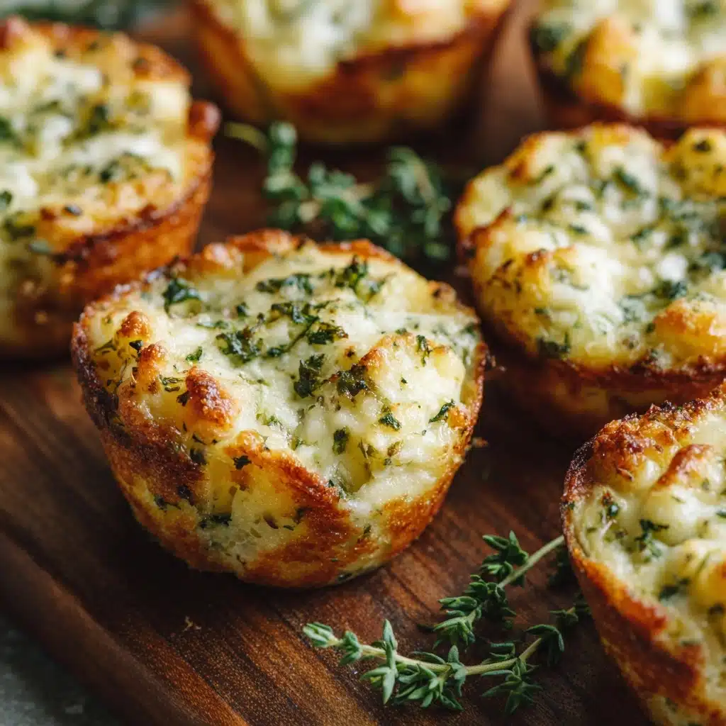 Crispy Parmesan Zucchini Potato Muffins Recipe - Recipe Image
