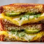 Dill Pickle Grilled Cheese Recipe