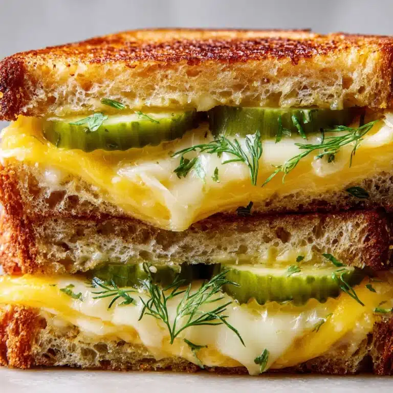 Dill Pickle Grilled Cheese Recipe
