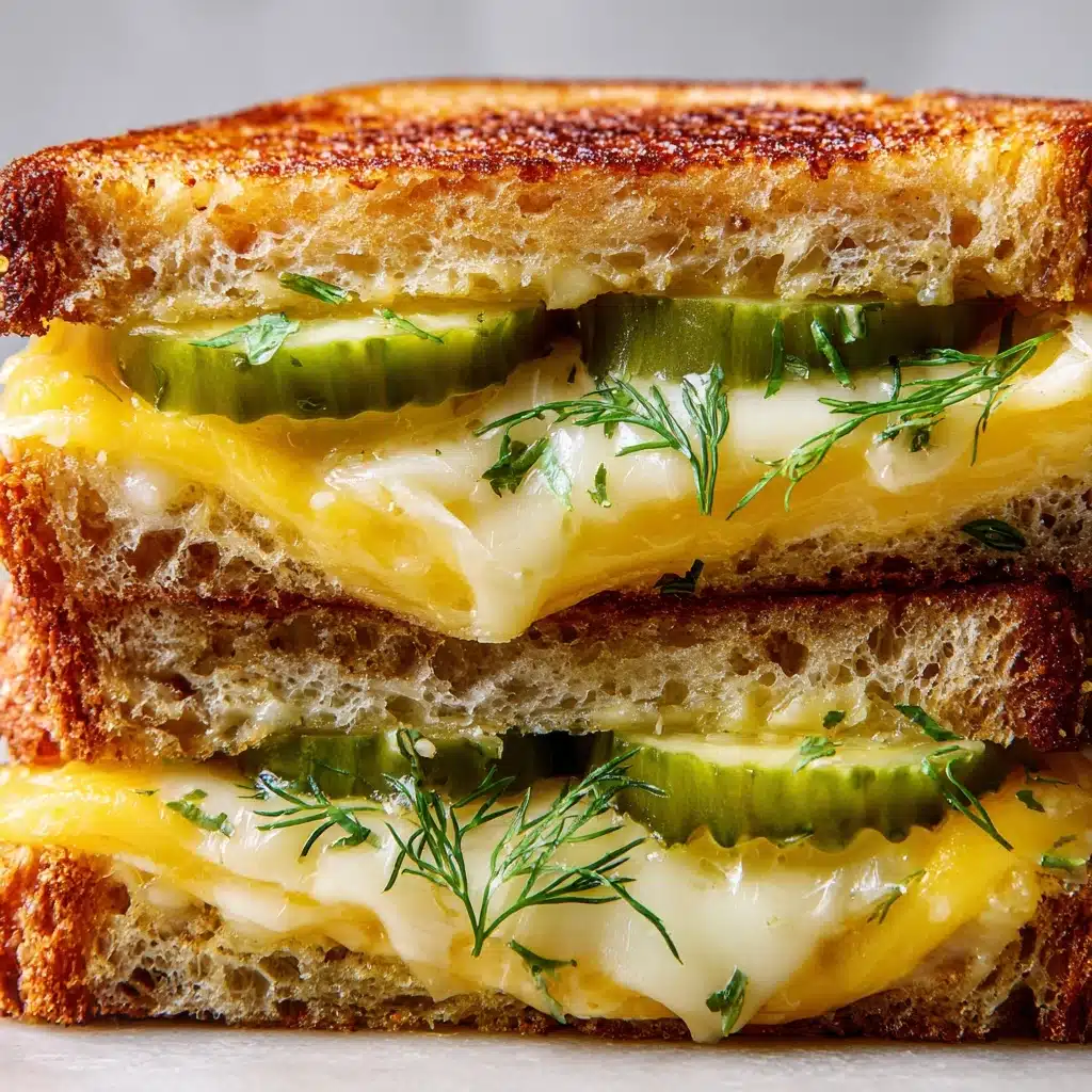 Dill Pickle Grilled Cheese Recipe