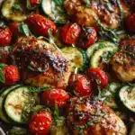 The Balsamic Chicken with Roasted Veggies Recipe