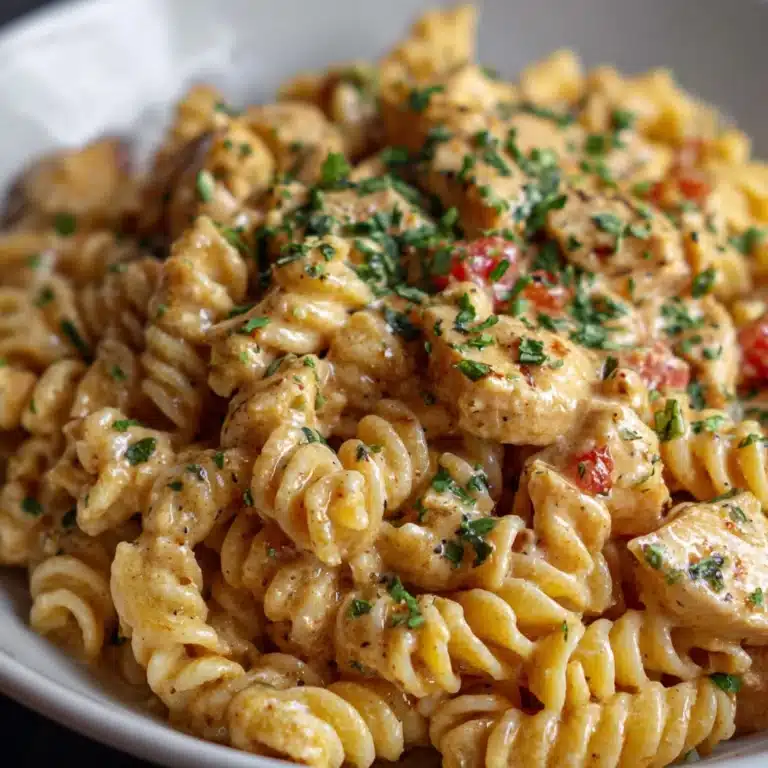 Crock Pot Salsa Ranch Chicken Pasta Recipe