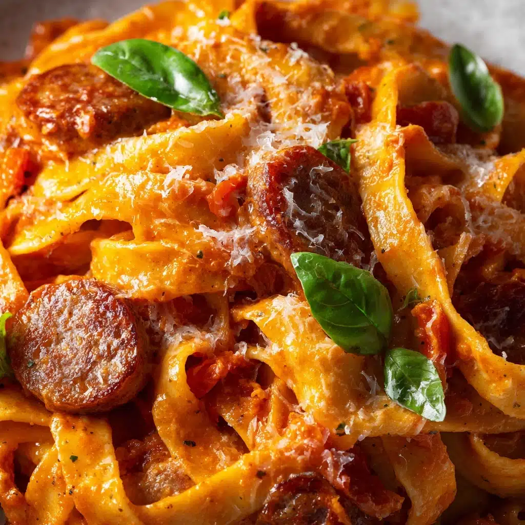 Sausage Nduja Pasta Recipe - Recipe Image