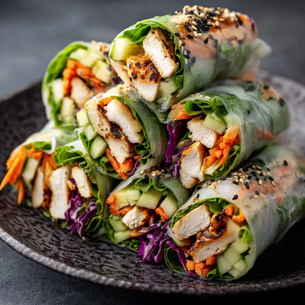 Chicken Spring Rolls Recipe - Recipe Image