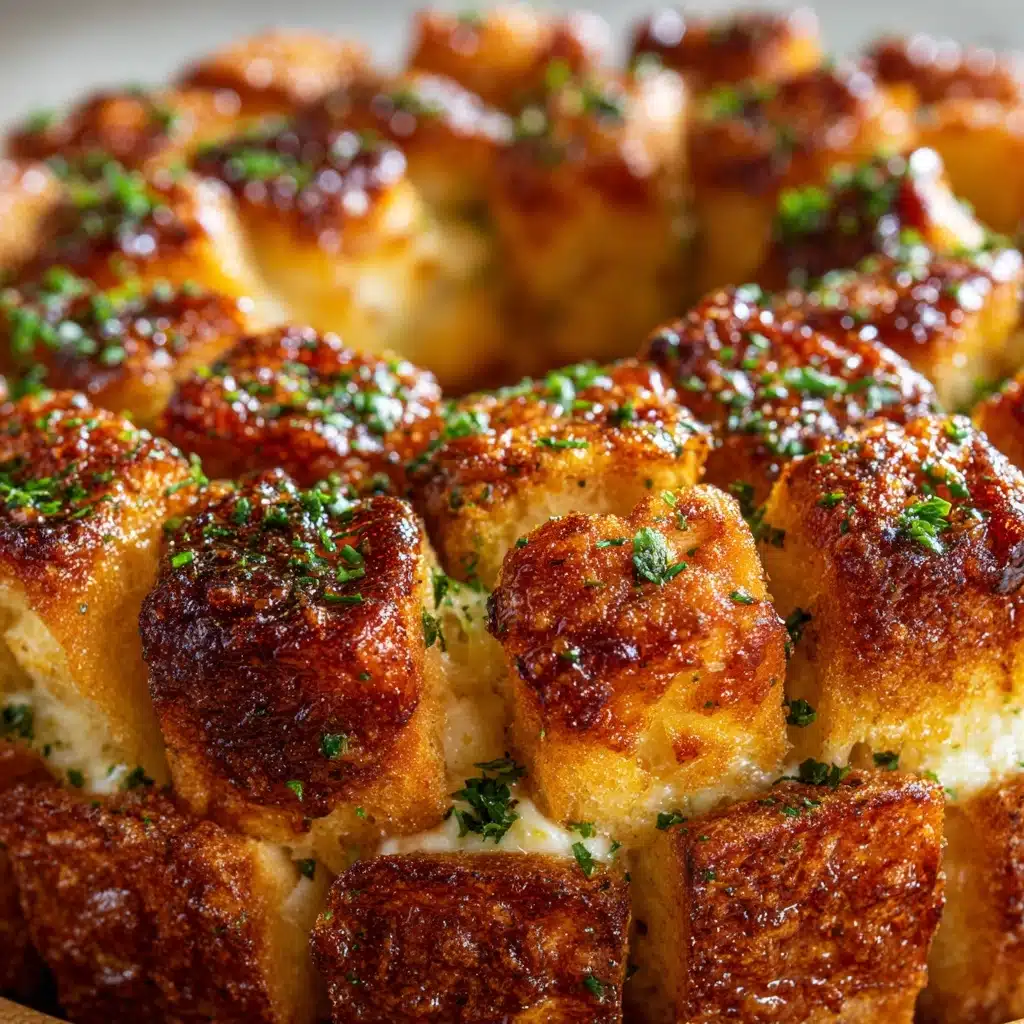 Chicken Alfredo Monkey Bread Recipe - Recipe Image