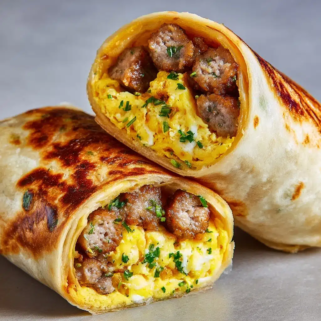 Sausage, Egg, and Cheese Breakfast Roll-Ups Recipe