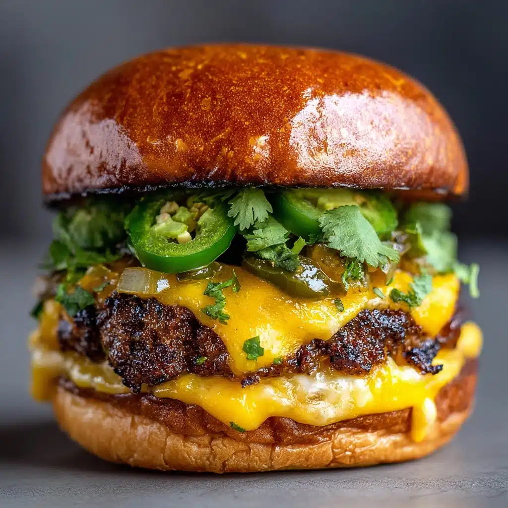 Jalapeño-Onion Smash Burgers Recipe - Recipe Image